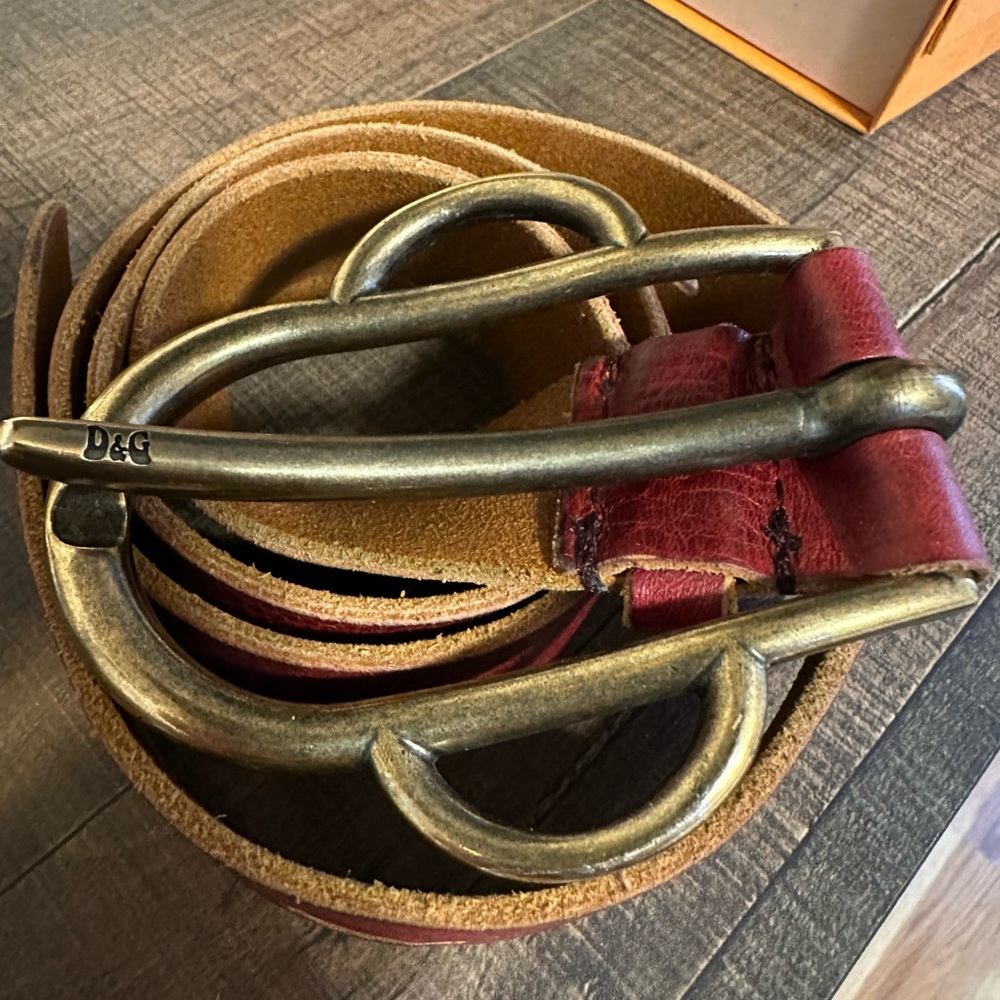 D&G Belt 100 % Authentic